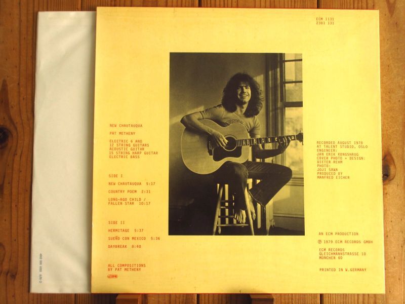 Pat Metheny New Chautauqua Guitar Records