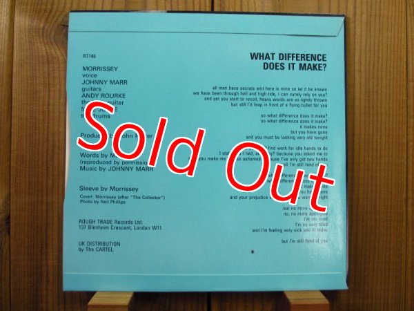 画像2: The Smiths / What Difference Does It Make? (2)