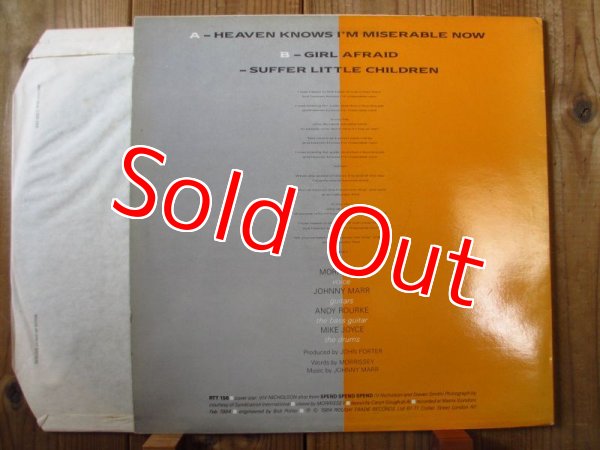 画像2: The Smiths / Heaven Knows I'm Miserable Now (2)