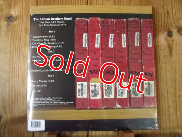 画像2: オールマン・ブラザーズ・バンドの71年ラジオ放送音源ライブがLP化！■The Allman Brothers Band / Live From A&R Studios, New York, August 26, 1971 (2)