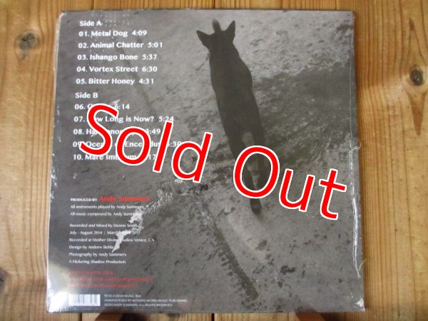 画像2: ポリスのギタリスト、アンディサマーズのギターインストアルバム！■Andy Summers / Metal Dog (2)