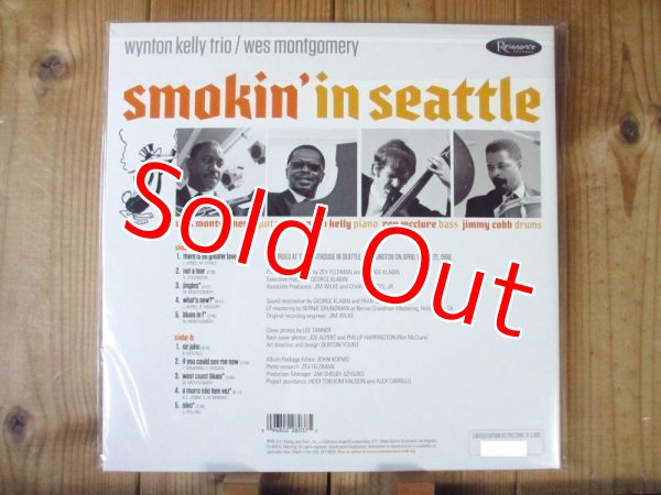 画像2: 再入荷！ウェスモンゴメリー衝撃の未発表音源！アナログ限定盤入荷！■Wes Montgomery - Wynton Kelly Trio / Smokin' In Seattle Live At The Penthouse (2)