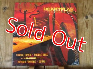 チャーリーヘイデンのギターデュオ名作！超高音質アナログ盤！□Charlie Haden & Antonio Forcione / Heartplay  - Guitar Records