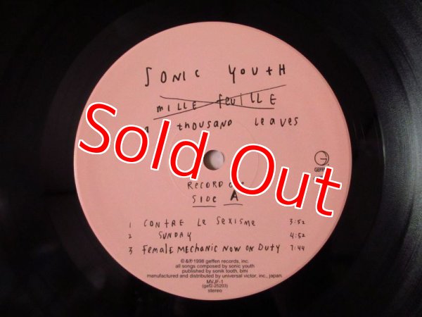 画像3: Sonic Youth / Thousand Leaves (3)