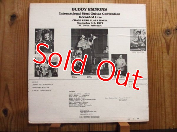 画像6: Buddy Emmons / International Steel Guitar Convention - Volume 1 & 2 (6)