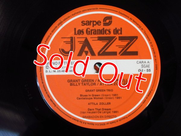 画像3: Kenny Burrell, Billy Taylor, Grant Green, Attila Zoller / Los Grandes Del Jazz 55 (3)