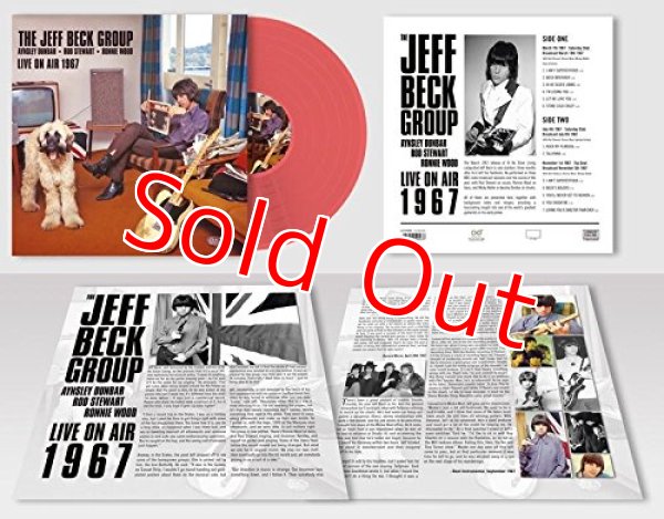 1000枚限定盤！ジェフベックの67年BBCライヴ音源がカラーヴァイナル仕様で入荷！□Jeff Beck Group / Live On Air  1967 - Guitar Records