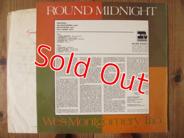 画像2: Wes Montgomery Trio / Round Midnight (2)