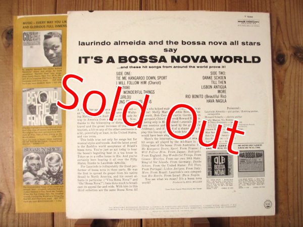 画像2: Laurindo Almeida And The Bossa Nova All Stars / It's A Bossa Nova World: International Hits In Jazz Samba Arrangements (2)