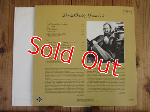 画像2: David Qualey / Guitar Solo (2)