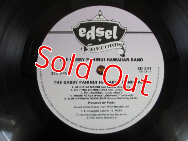 画像3: The Gabby Pahinui Hawaiian Band / The Gabby Pahinui Hawaiian Band Vol. 1 (3)
