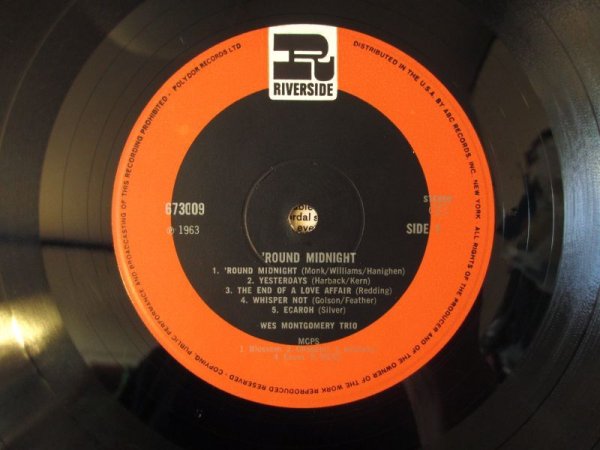 画像3: Wes Montgomery Trio / Round Midnight (3)