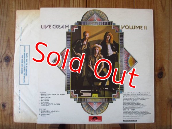 画像2: Cream / Live Cream Volume II (2)