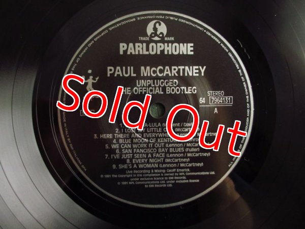 画像3: Paul McCartney / Unplugged (The Official Bootleg) (3)