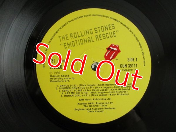 画像3: The Rolling Stones / Emotional Rescue (3)