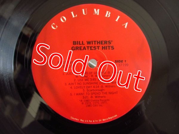 画像3: Bill Withers / Bill Withers' Greatest Hits (3)
