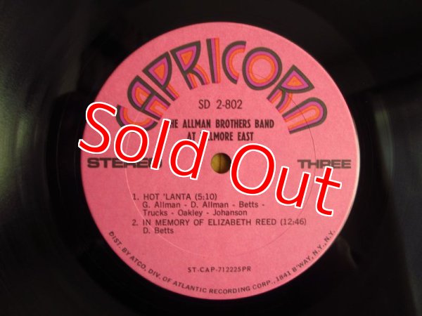 画像5: Allman Brothers Band / The Allman Brothers Band At Fillmore East (5)