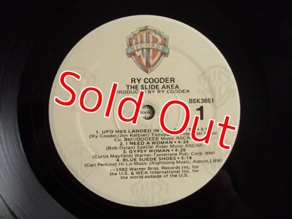 画像3: Ry Cooder / The Slide Area (3)