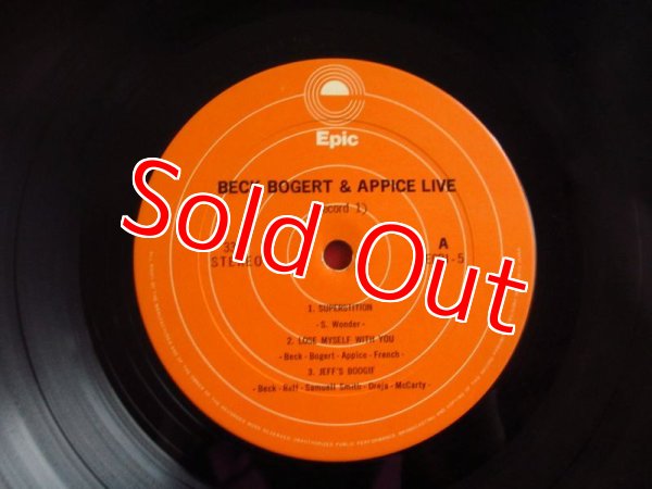 画像4: Beck, Bogert & Appice / Live = ベック・ボガート＆アピス・ライヴ (4)