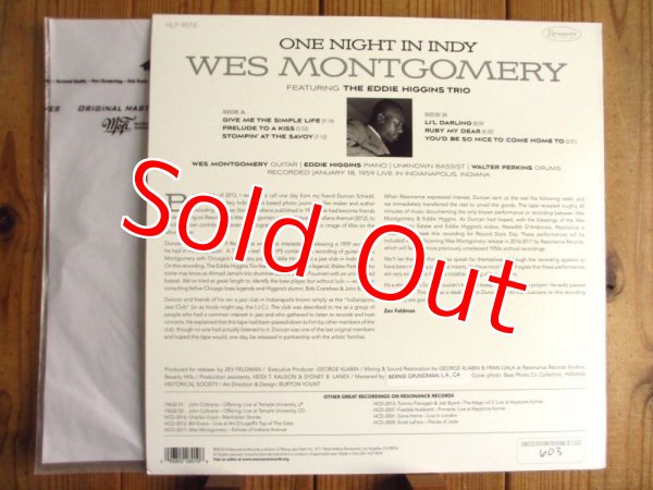 画像2: Wes Montgomery / One Night in Indy (2)