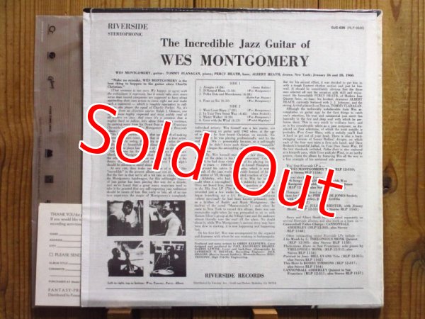 画像2: Wes Montgomery / The Incredible Jazz Guitar (2)