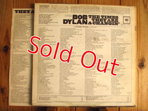 画像2:  Bob Dylan / The Times They Are A-Changin' (2)