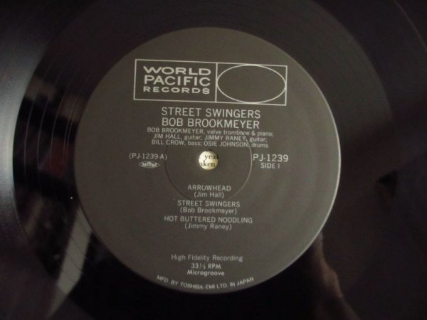画像3: Jim Hall - Jimmy Raney / Bob Brookmeyer - The Street Swingers (3)