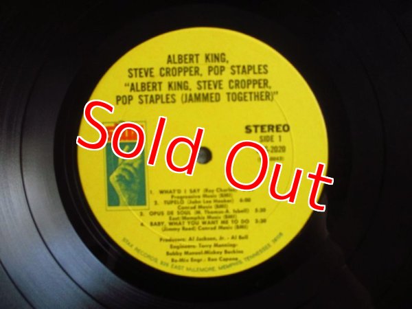 画像3: Albert King, Steve Cropper, Pop Staples / Jammed Together (3)
