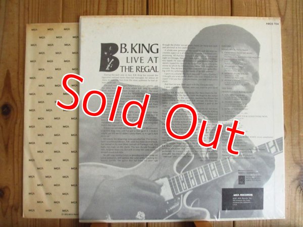 画像2: B.B. King / Live At The Regal (2)