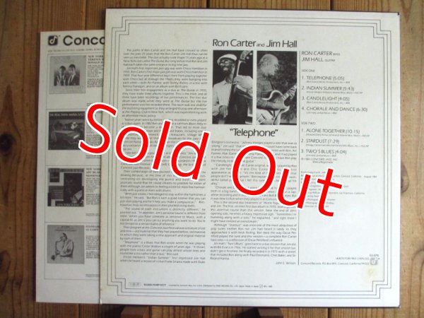 画像2: Jim Hall & Ron Carter / Telephone (2)