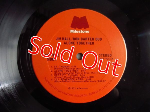 画像3: Jim Hall - Ron Carter /  Alone Together (3)