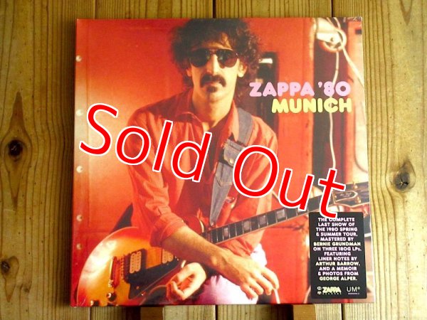 画像1: ★フランクザッパのドイツミュンヘンのオリンピアハレ1980年ライヴ音源が3枚組LPで入荷！■Frank Zappa / Zappa '80 Munich (1)
