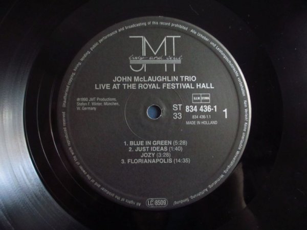 画像3: John McLaughlin Trio / Live At The Royal Festival Hall (3)