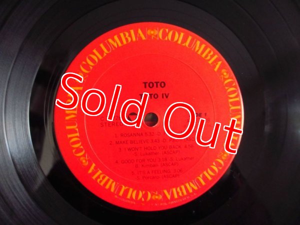 画像3: Toto / Toto IV (3)