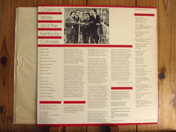 画像2: Clarence White / Clarence White And The Kentucky Colonels (2)