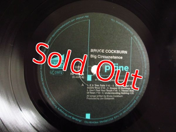 画像3: Bruce Cockburn / Big Circumstance (3)