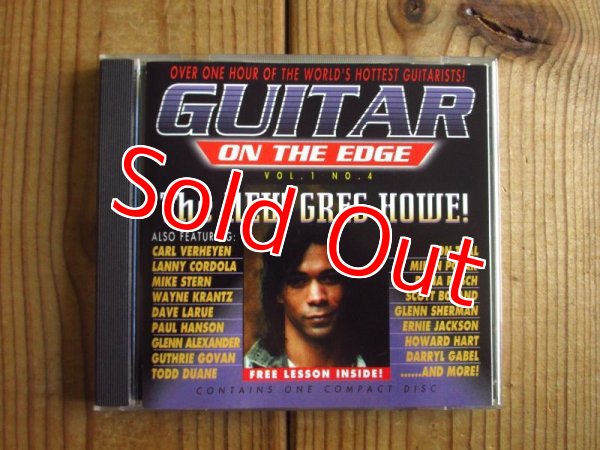 画像1: V.A. (Guthrie Govan, Greg Howe, Wayne Krantz, Carl Verheyen, etc.) / Guitar On The Edge: Vol. 1 No. 4 (1)