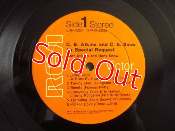 画像3: Chet Atkins and C. E. Snow / By Special Request (3)
