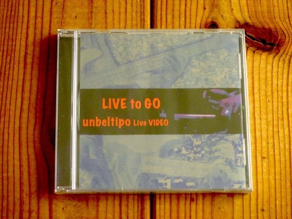 画像1: 今や海外でも絶大な支持を得る今掘恒雄のソロワーク、ウンベルティポ2011~2013年ライブDVDが入荷！■Unbeltipo / Live To Go (1)