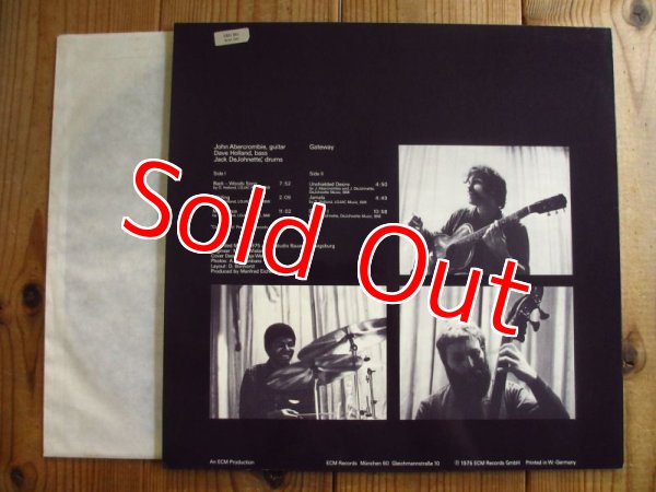 画像2: John Abercrombie - David Holland - Jack DeJohnette / Gateway (2)