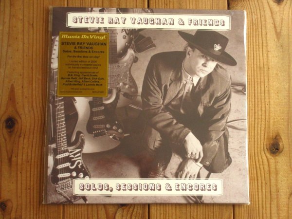 画像1: スティーヴィー・レイ・ヴォーンによるセッション音源集がアナログ化！■Stevie Ray Vaughan & Friends / Solos, Sessions & Encores (1)