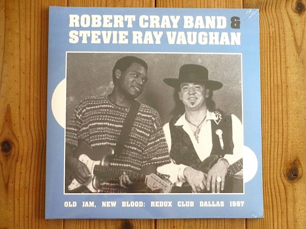 画像1: ロバートクレイとスティービーレイヴォーンによる共演ライブのアナログ盤が入荷！■The Robert Cray Band & Stevie Ray Vaughan / Old Jam, New Blood: Redux Club Dallas 1987 (1)