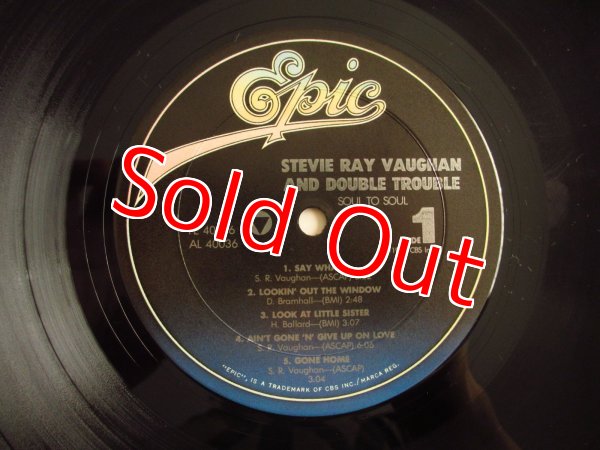 画像3: Stevie Ray Vaughan And Double Trouble / Soul To Soul (3)