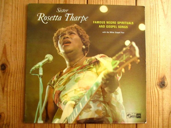 画像1: Sister Rosetta Tharpe With The White Gospel Four / Famous Negro Spirituals And Gospel Songs (1)