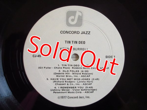 画像3: Kenny Burrell / Tin Tin Deo (3)