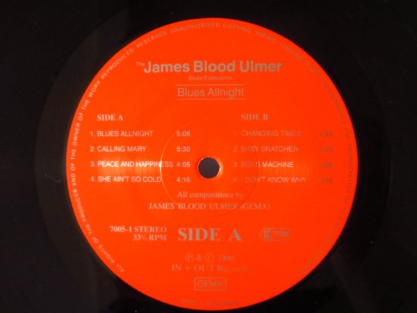 画像3: The James Blood Ulmer Blues Experience / Blues Allnight (3)