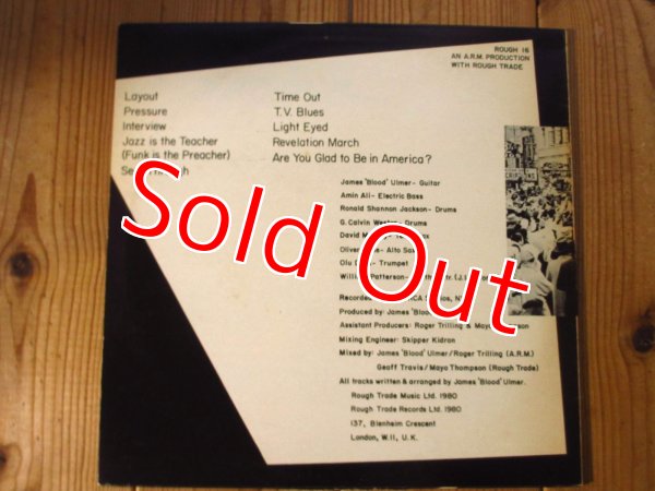 画像2: James Blood Ulmer / Are You Glad To Be In America? (2)