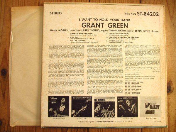 画像2: Grant Green / I Want To Hold Your Hand (2)