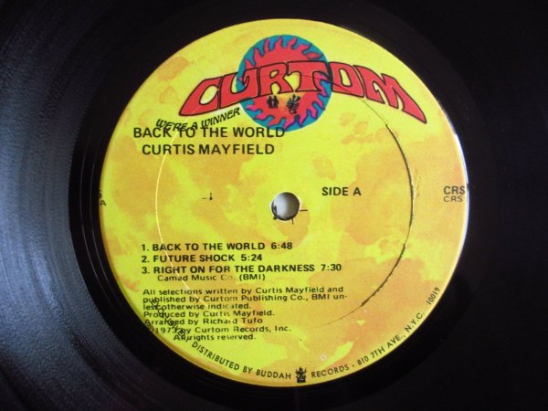 画像4: Curtis Mayfield / Back To The World (4)