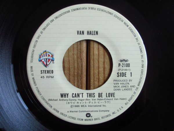 画像2: Van Halen / Why Can't This Be Love (2)